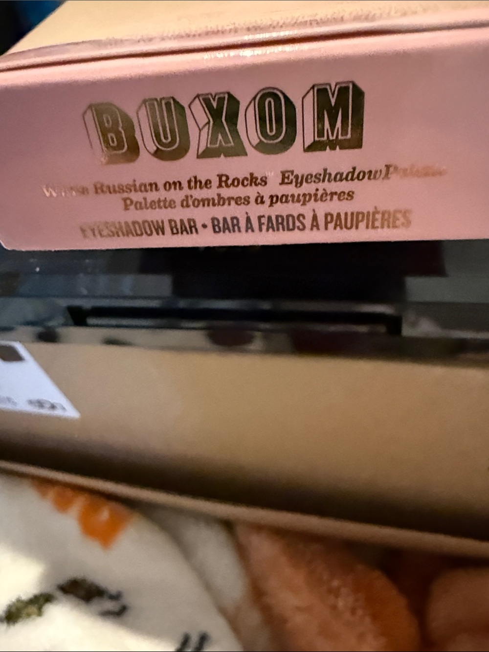 Buxom Rose Gold Metallic Quilted Cosmetic Case - Picture 3 of 5